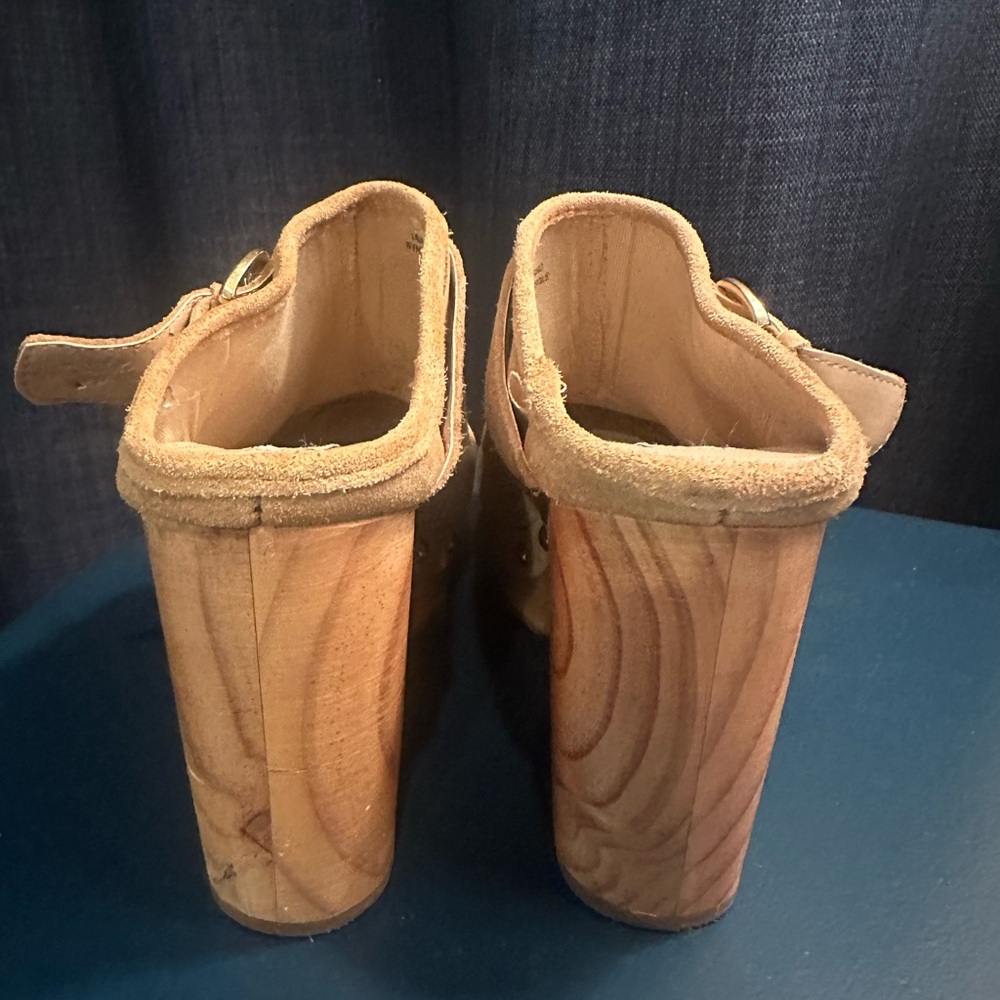 Suede Clogs - image 4